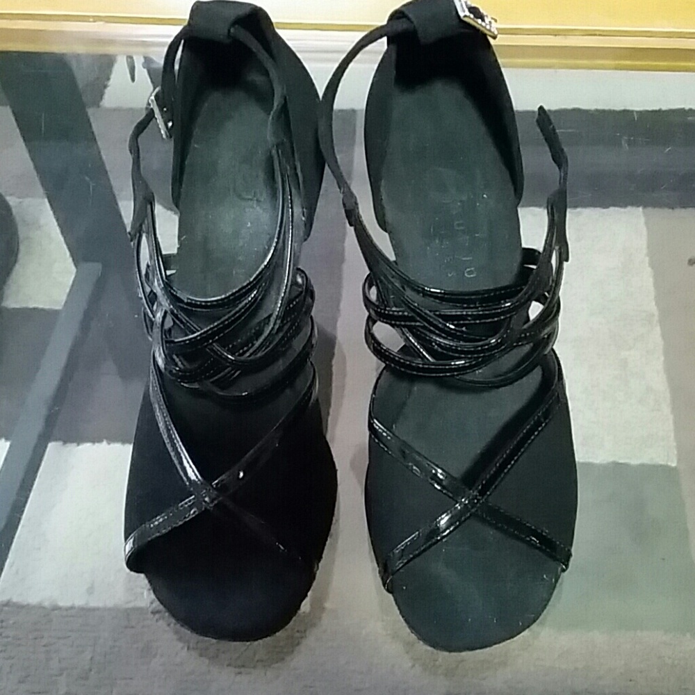 Burju professional salsa dancing shoes